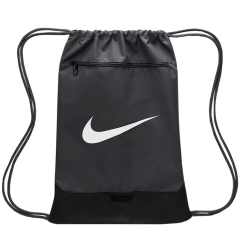 Worek na buty Nike Brasilia 9,5 szary DM3978 068 Worek na buty Nike Brasilia 9,5 szary DM3978 068