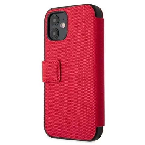 Etui na telefon US Polo Embroidery Collection book iPhone 12 mini 5,4" czerwony/red