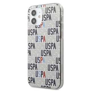 Etui na telefon US Polo Logo Mania Collection iPhone 12 mini 5,4" biały/white