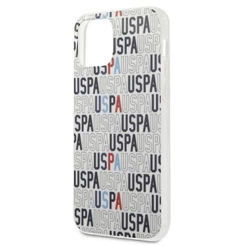 Etui na telefon US Polo Logo Mania Collection iPhone 12 mini 5,4" biały/white