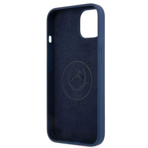 Etui na telefon US Polo Silicone Collection iPhone 13 6,1" granatowy/navy