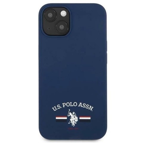 Etui na telefon US Polo Silicone Collection iPhone 13 mini 5,4" granatowy/navy