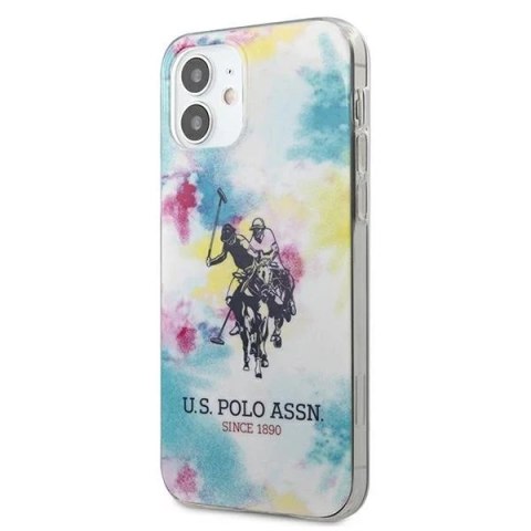 Etui na telefon US Polo Tie & Dye Collection iPhone 12 mini 5,4" multicolor
