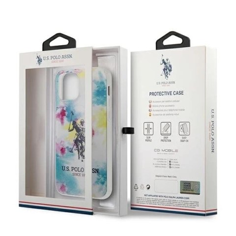 Etui na telefon US Polo Tie & Dye Collection iPhone 12 mini 5,4" multicolor