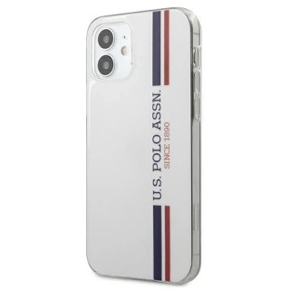 Etui na telefon US Polo Tricolor Collection iPhone 12 mini 5,4" biały/white