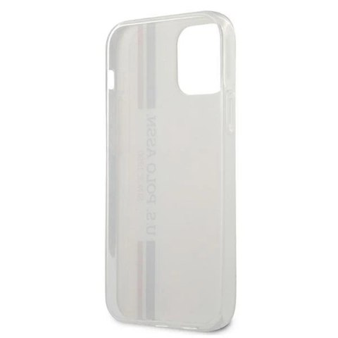 Etui na telefon US Polo Tricolor Collection iPhone 12 mini 5,4" biały/white