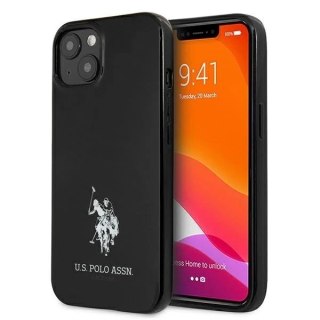 Etui na telefon US Polo hardcase Horses Logo iPhone 13 6,1" czarny/black