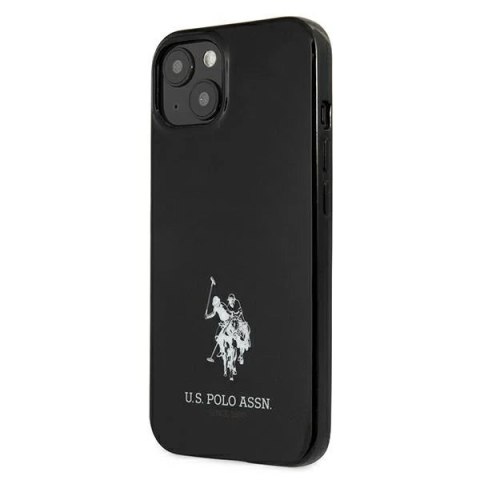 Etui na telefon US Polo hardcase Horses Logo iPhone 13 6,1" czarny/black