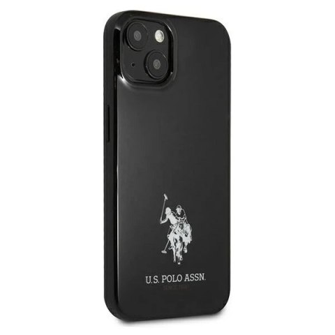 Etui na telefon US Polo hardcase Horses Logo iPhone 13 6,1" czarny/black