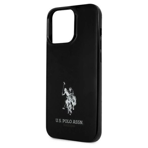 Etui na telefon US Polo hardcase Horses Logo iPhone 13 Pro / 13 6,1" czarny/black