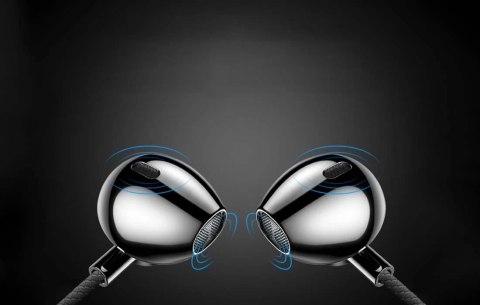 Słuchawki douszne przewodowe Lenovo HF140 (czarne)