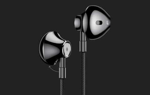 Słuchawki douszne przewodowe Lenovo HF140 (czarne)