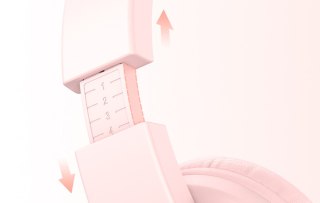 Słuchawki przewodowe Tribit Starlet01 Kids KH01 (różowe)