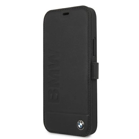 Etui BMW BMFLBKP12MSLLBK do Apple iPhone 12/ 12 Pro 6,1" book Signature