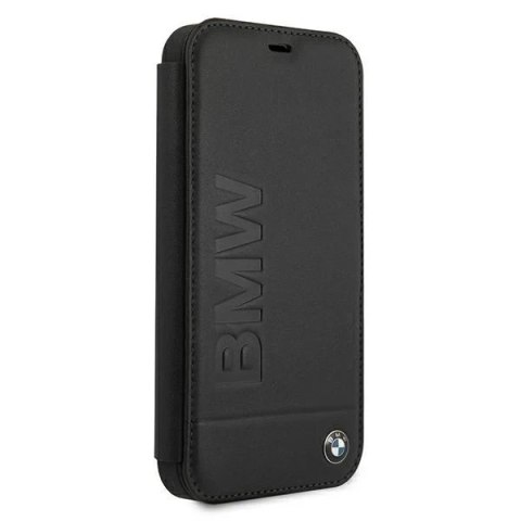 Etui BMW BMFLBKP12MSLLBK do Apple iPhone 12/ 12 Pro 6,1" book Signature