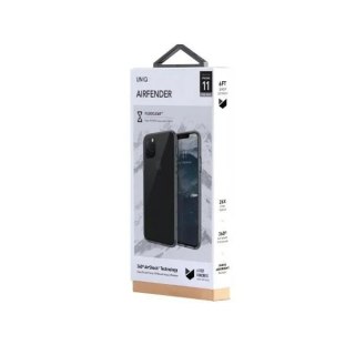 Etui na telefon UNIQ Air Fender do Apple iPhone 11 Pro Max szary/smoked grey tinted