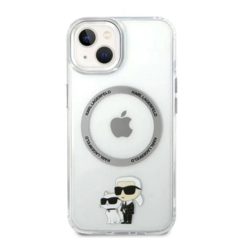 Etui Karl Lagerfeld KLHMP14SHNKCIT do iPhone 14 6,1" hardcase Iconic Karl&Choupette Magsafe