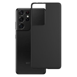 Etui matowe Odporne na telefon obudowa 3mk Matt Case do Samsung Galaxy S21 Ultra 5G Black