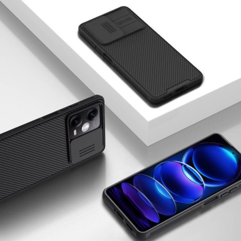 Etui na telefon Nillkin Camshield do Xiaomi Redmi Note 12 5G / Poco X5 5G Black