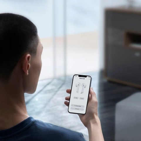 Słuchawki Baseus E8 bezprzewodowe Bluetooth 5.0 TWS douszne wodoodporne IPX5 czarny (NGE8-01)