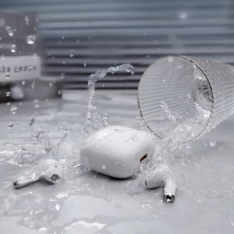 Słuchawki Baseus E8 bezprzewodowe Bluetooth 5.0 TWS douszne wodoodporne IPX5 czarny (NGE8-01)