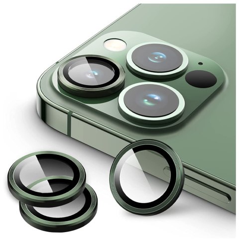 Szkło ochronne na obiektyw telefonu 3mk Lens Protection Pro do Apple iPhone 13 Pro / 13 Pro Max Alphine Green