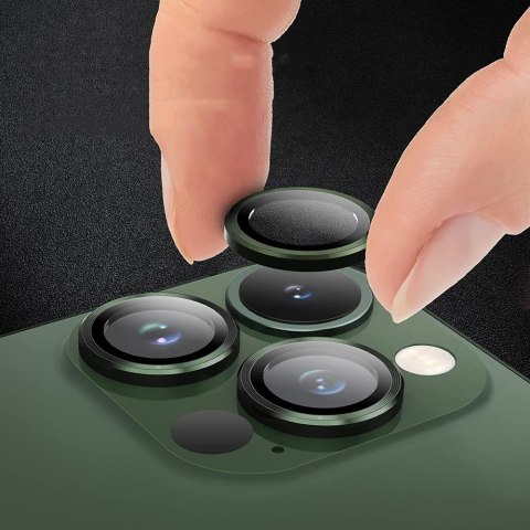 Szkło ochronne na obiektyw telefonu 3mk Lens Protection Pro do Apple iPhone 13 Pro / 13 Pro Max Alphine Green