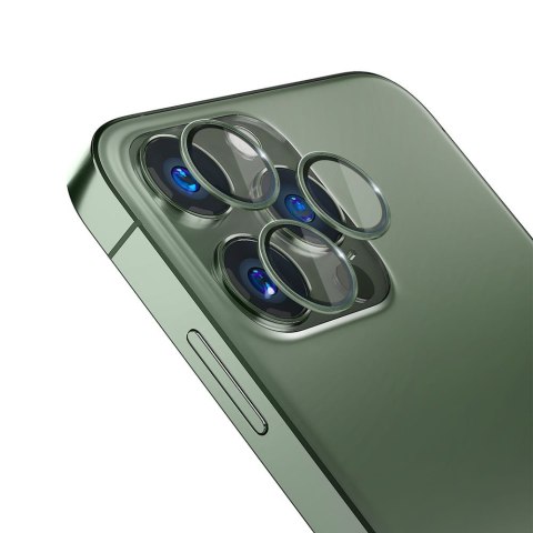 Szkło ochronne na obiektyw telefonu 3mk Lens Protection Pro do Apple iPhone 13 Pro / 13 Pro Max Alphine Green