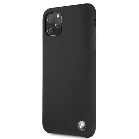 Etui hardcase BMW BMHCN65SILBK do iPhone 11 Pro Max Silicone