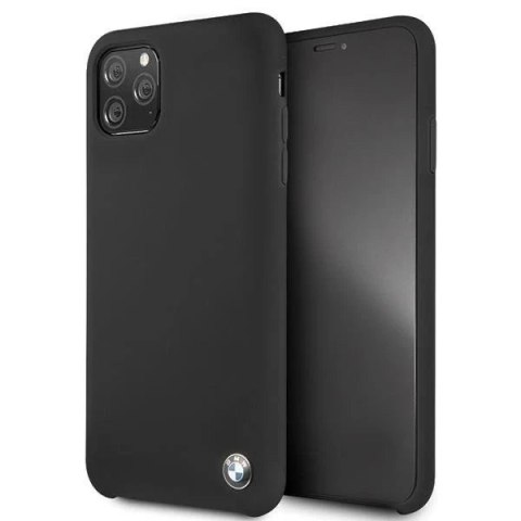 Etui hardcase BMW BMHCN65SILBK do iPhone 11 Pro Max Silicone