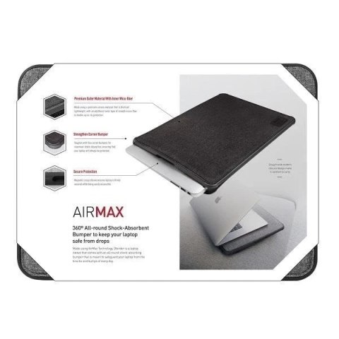 Etui na laptopa UNIQ Dfender Sleeve 13" szary/marl grey
