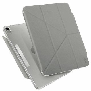 Etui na tablet UNIQ Camden do Pad 11 gen. (2025) / iPad 10 gen. (2022) szary/grey fossil Antimicrobial