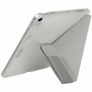 Etui na tablet UNIQ Camden do Pad 11 gen. (2025) / iPad 10 gen. (2022) szary/grey fossil Antimicrobial