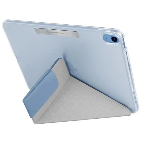 Etui na tablet UNIQ Camden do iPad 10 gen. (2022) / 11 gen. (2025) niebieski/northern blue Antimicrobial