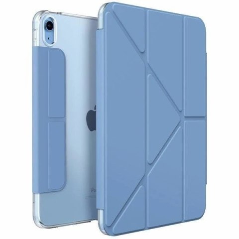 Etui na tablet UNIQ Camden do iPad 10 gen. (2022) / 11 gen. (2025) niebieski/northern blue Antimicrobial