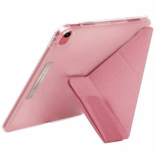 Etui na tablet UNIQ Camden do iPad 11 gen. (2025) / iPad 10 gen. (2022) różowy/rouge pink Antimicrobial