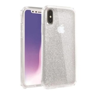 Etui na telefon UNIQ Clarion Tinsel do iPhone Xs Max przezroczysty/lucent clear