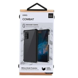 Etui na telefon UNIQ Combat do Samsung Note 20 czarny/carbon black