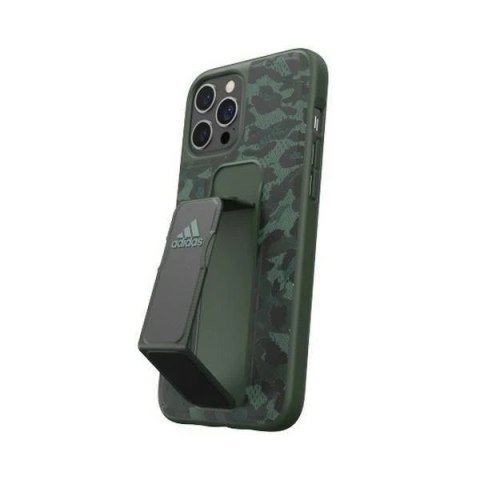 Etui ochronne Adidas SP Grip Case Leopard do Apple iPhone 12 Pro Max green/zielony 43723