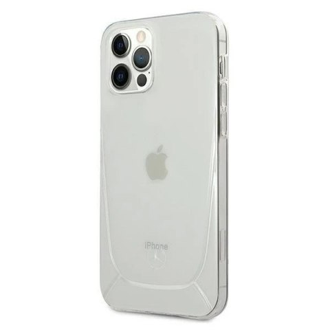 Etui ochronne Mercedes MEHCP12LARCT do Apple iPhone 12 Pro Max 6,7" clear hardcase Transparent Line