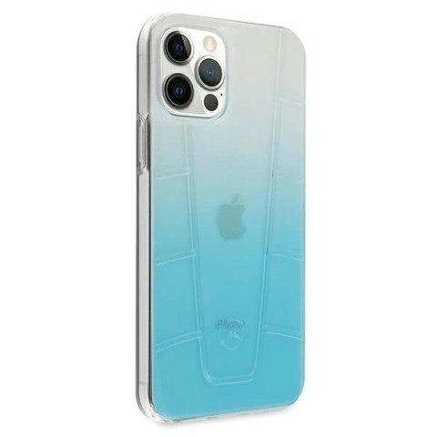 Etui ochronne Mercedes MEHCP12LCLGBL do Apple iPhone 12 Pro Max 6,7" niebieski/blue hardcase Transparent Line