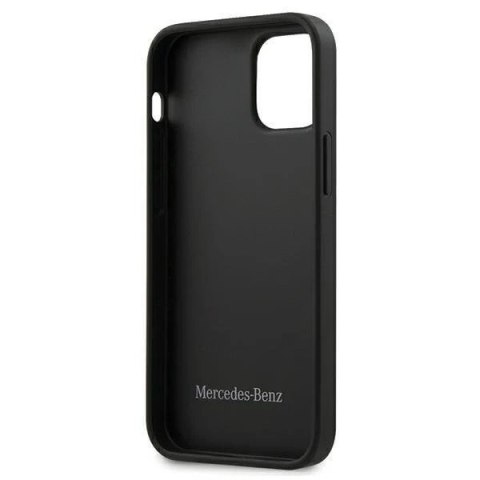 Etui ochronne Mercedes MEHCP12SACABK do Apple iPhone 12 Mini 5,4" czarny/black hardcase Carbon Dynamic Line