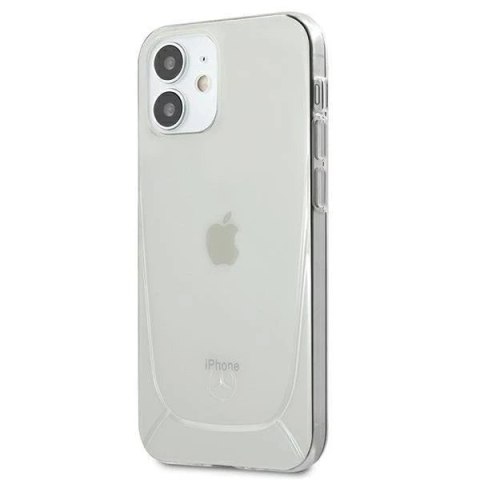 Etui ochronne Mercedes MEHCP12SARCT do Apple iPhone 12 Mini 5,4" clear hardcase Transparent Line