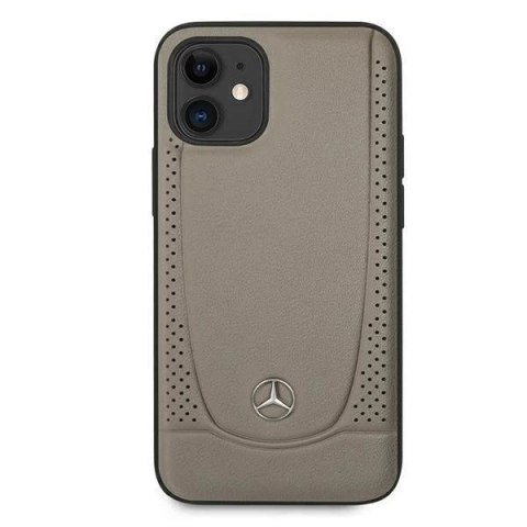Etui ochronne Mercedes MEHCP12SARMBR do Apple iPhone 12 Mini 5,4" brązowy/brown hardcase Urban Line