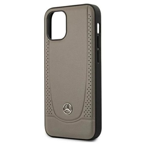 Etui ochronne Mercedes MEHCP12SARMBR do Apple iPhone 12 Mini 5,4" brązowy/brown hardcase Urban Line