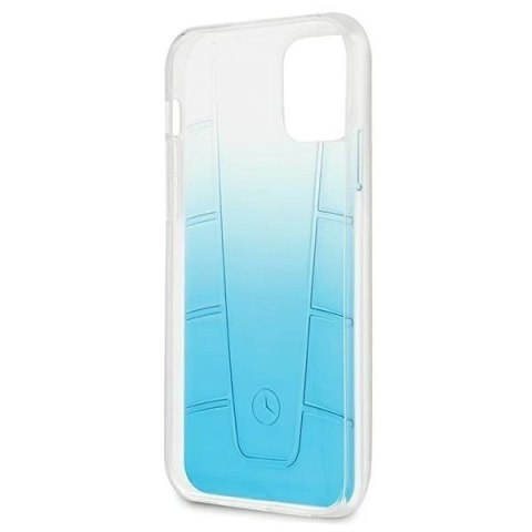 Etui ochronne Mercedes MEHCP12SCLGBL do Apple iPhone 12 Mini 5,4" niebieski/blue hardcase Transparent Line