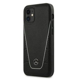 Etui ochronne Mercedes MEHCP12SCLSSI do Apple iPhone 12 Mini 5,4" czarny/black hardcase Dynamic Line