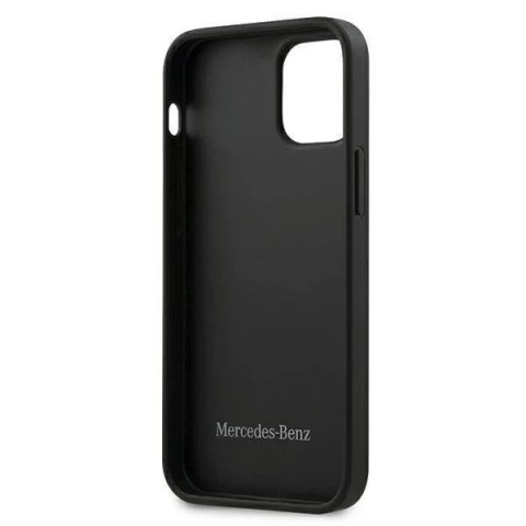Etui ochronne Mercedes MEHCP12SCLSSI do Apple iPhone 12 Mini 5,4" czarny/black hardcase Dynamic Line