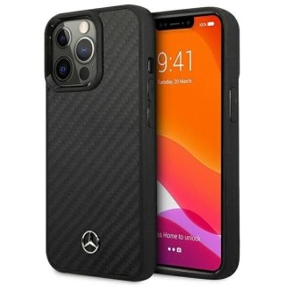 Etui ochronne Mercedes MEHCP13LRCABK do Apple iPhone 13 Pro / 13 6,1" czarny/black carbon hardcase Dynamic Line