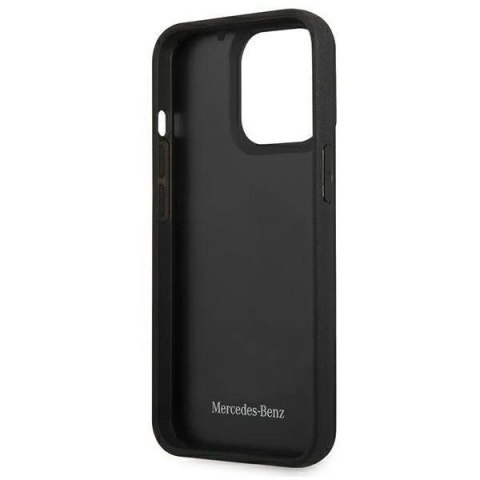 Etui ochronne Mercedes MEHCP13LRCABK do Apple iPhone 13 Pro / 13 6,1" czarny/black carbon hardcase Dynamic Line